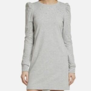 Lilly PULITZER Gray Tee with Sparkling Silver Details